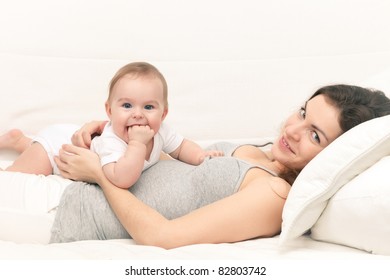 Madre con bebé
