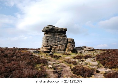 Mother Cap In The Dark Peak Of The Peak District, Derbyshire, UK