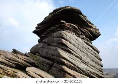 Mother Cap In The Dark Peak Of The Peak District, Derbyshire, UK