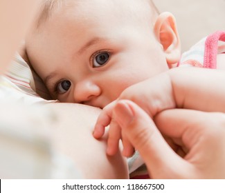 Breastfeeding Boy Porn - ImÃ¡genes, fotos de stock y vectores sobre Baby with Food On ...