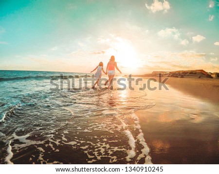 Similar – Image, Stock Photo sunrise Vacation & Travel