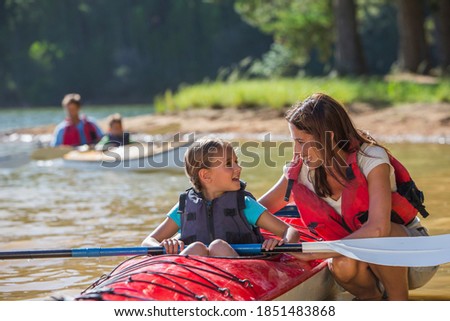 Similar – Boy at the lake