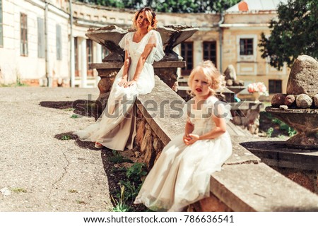 Mother Daughter Bridal Dress