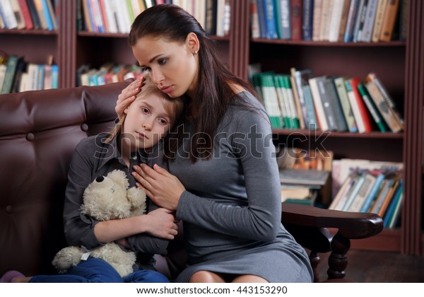 mother crying for her child