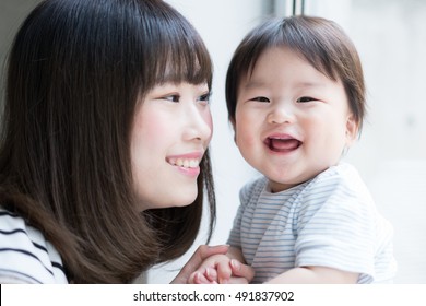 mother with her baby