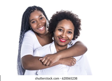 African American Mom Hugging Daughter Images, Stock Photos ...