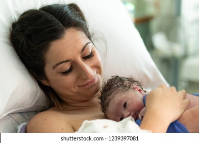 Mother with Newborn Child