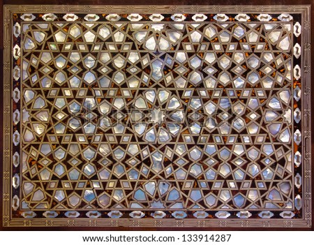Mother of Pearl Mosaic from Istanbul.
