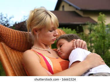 Mother and son - Shutterstock ID 16661524