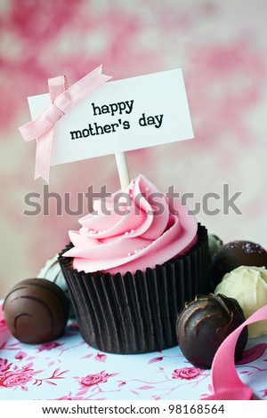 Mother's day cupcake