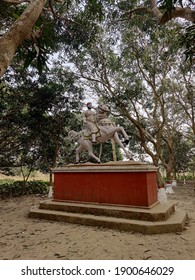 At Motijheel Park Murshidabad West Bengal India On 20th January, 2021. Statue. 