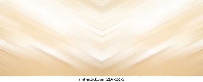 Motion Blur Background, Brown And White Textured Pattern. Light And Line Of V Shape