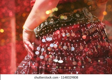Motion Blur Belly Dancer Close-up