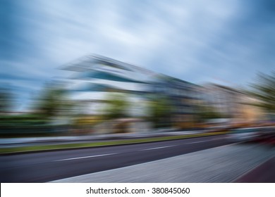 Motion Blur City Background