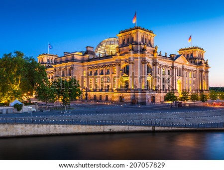 Similar – Reichstag Berlin Summer