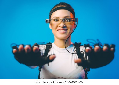 Motion Caption Virtual Reality Stock Photo 1066091345 | Shutterstock