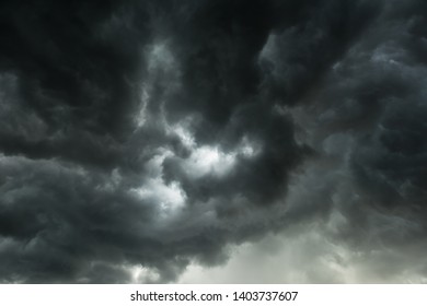 Motion Dark Sky Black Clouds Dramatic Stock Photo 1403737607 | Shutterstock