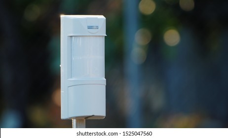 The Motion Detection LED Lights Up On The Outdoors Motion Sensor