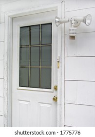 Motion Detector And Front Door