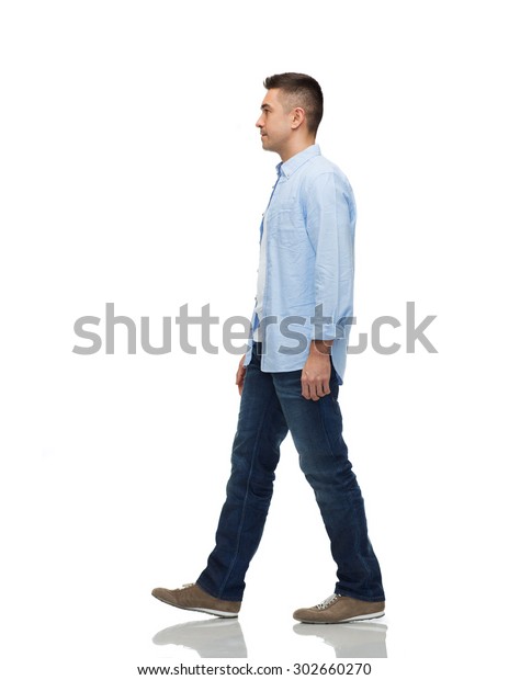 Motion People Concept Man Walking Stock Photo 302660270 | Shutterstock