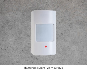 Motion sensor. electronic device that detects movement within a specific area and triggers a response, such as turning on a light, sounding an alarm, activating a camera. 
used in security systems.