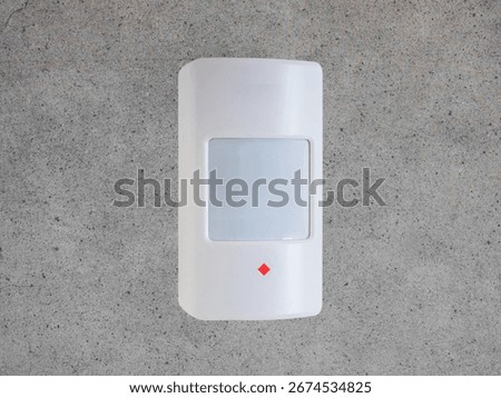 Motion sensor. electronic device that detects movement within a specific area and triggers a response, such as turning on a light, sounding an alarm, activating a camera. 
used in security systems.