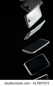 motion of smartphone using stroboscopic effect created from electronic  flash