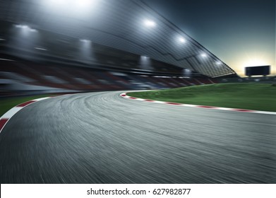 Motion Speed racing track - Shutterstock ID 627982877