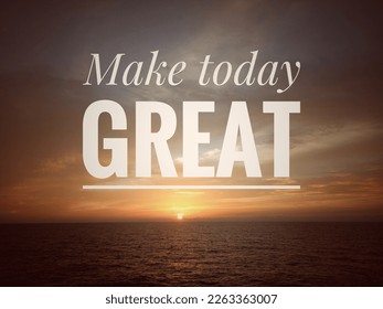 Motivational quote concept with blurry background  - Shutterstock ID 2263363007