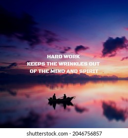 Motivational Quotes with Beautiful Sky and water background - Shutterstock ID 2046756857