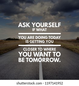 Motivational quotes for life - Shutterstock ID 1197141952