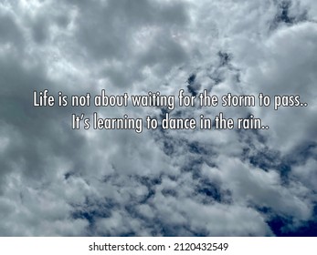 Motivational quotes with sky background - Shutterstock ID 2120432549