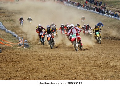 Motocross Start Line