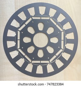 Motor Lamination Stator And Rotor Cross Section