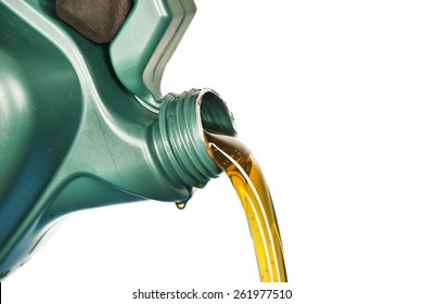 Motor Oil, Car Engine Close Up