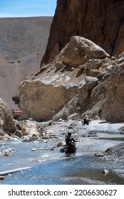 Motorbike Ride In The Indian Himalayas