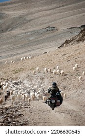 Motorbike Ride In The Indian Himalayas