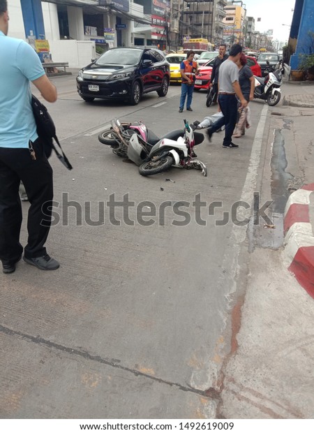 Motorcycle accident Car\
Business Security Insurance in Thailand\
Bangkok - Bang Sue 01\
September 2019