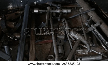 motorcycle and car workshop tools