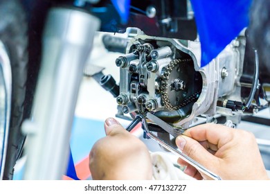 motorbike engine repair