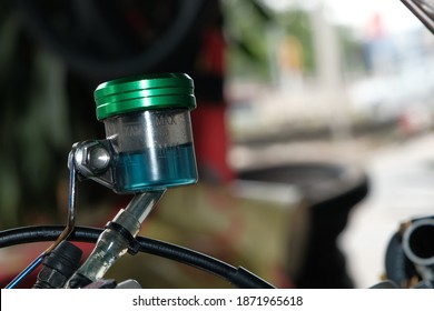 Motorcycle Front Brake Fluid Reservoir