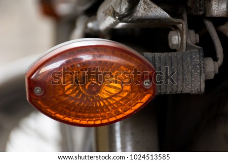 Motorcycle Indicator Light