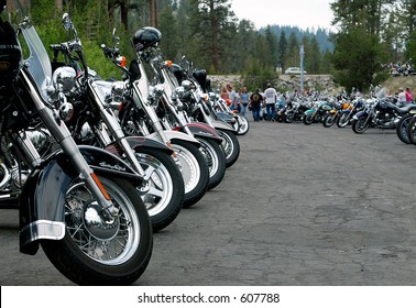 Motorcycle Rally In California