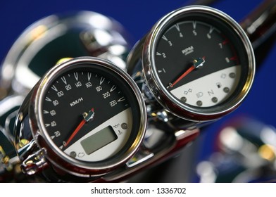 Motorcycle speed-o-meters
