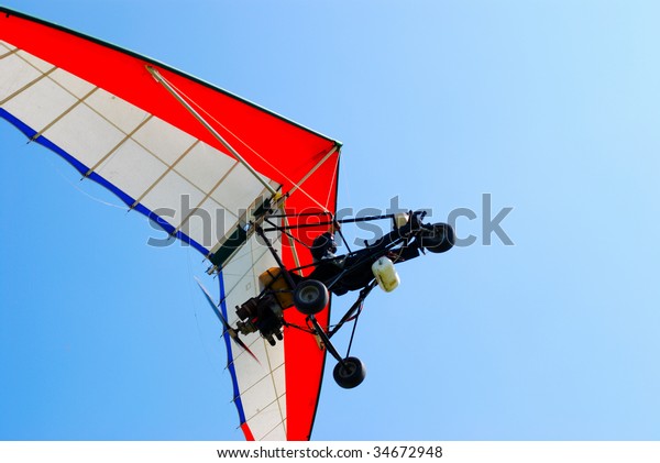 hang glider propeller back