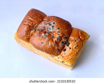 Mouldy Bread, Rotten And Uneatable.