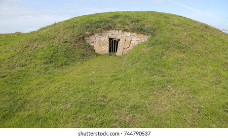 Mound Of The Hostages In Hill Of Tara