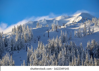 Mount Bachelor Ski Area In Bend, Oregon