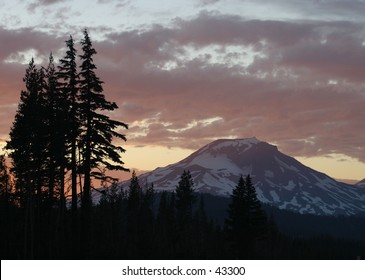 Mount Bachelor Sunset