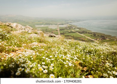 Mount of Beatitudes Near Sea of Galilee